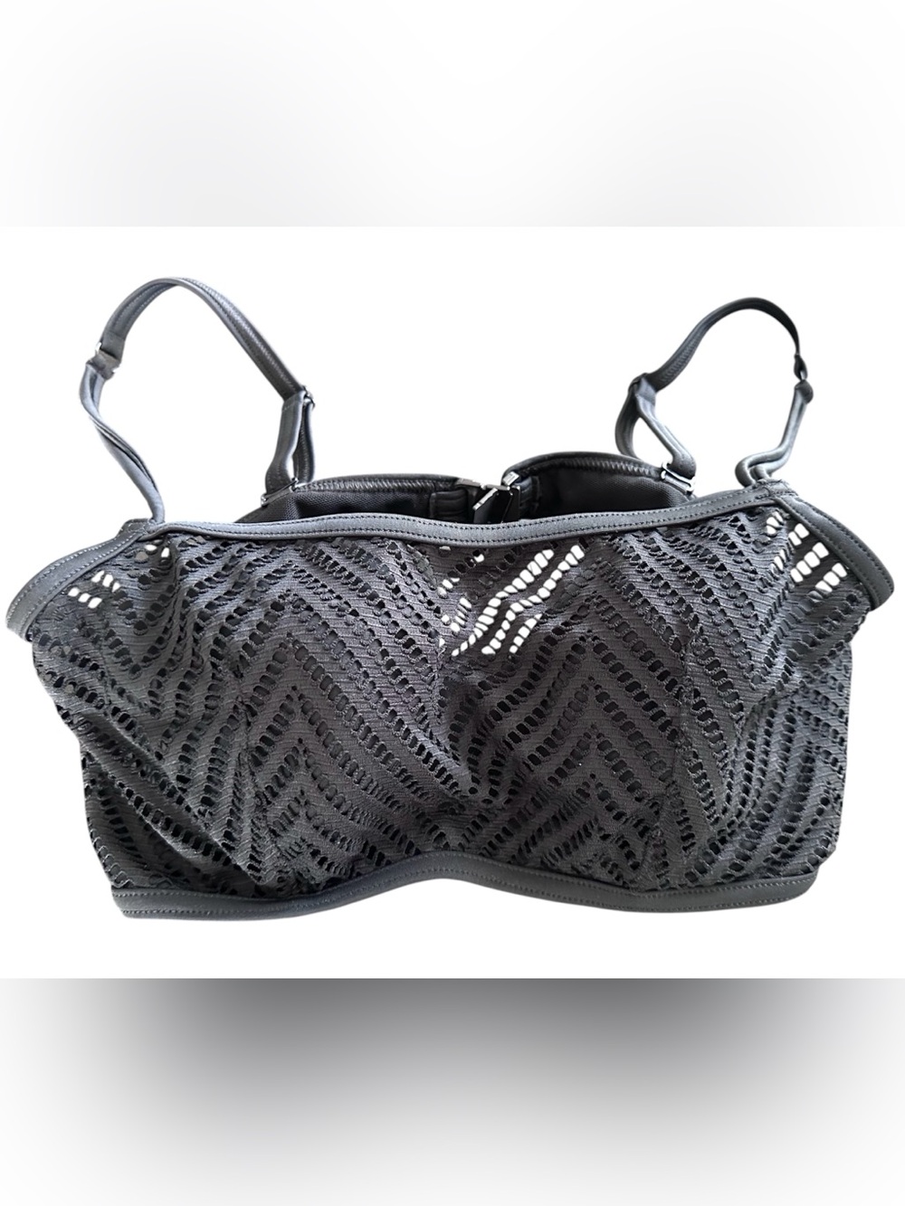 Freya Black Convertible Bikini Top